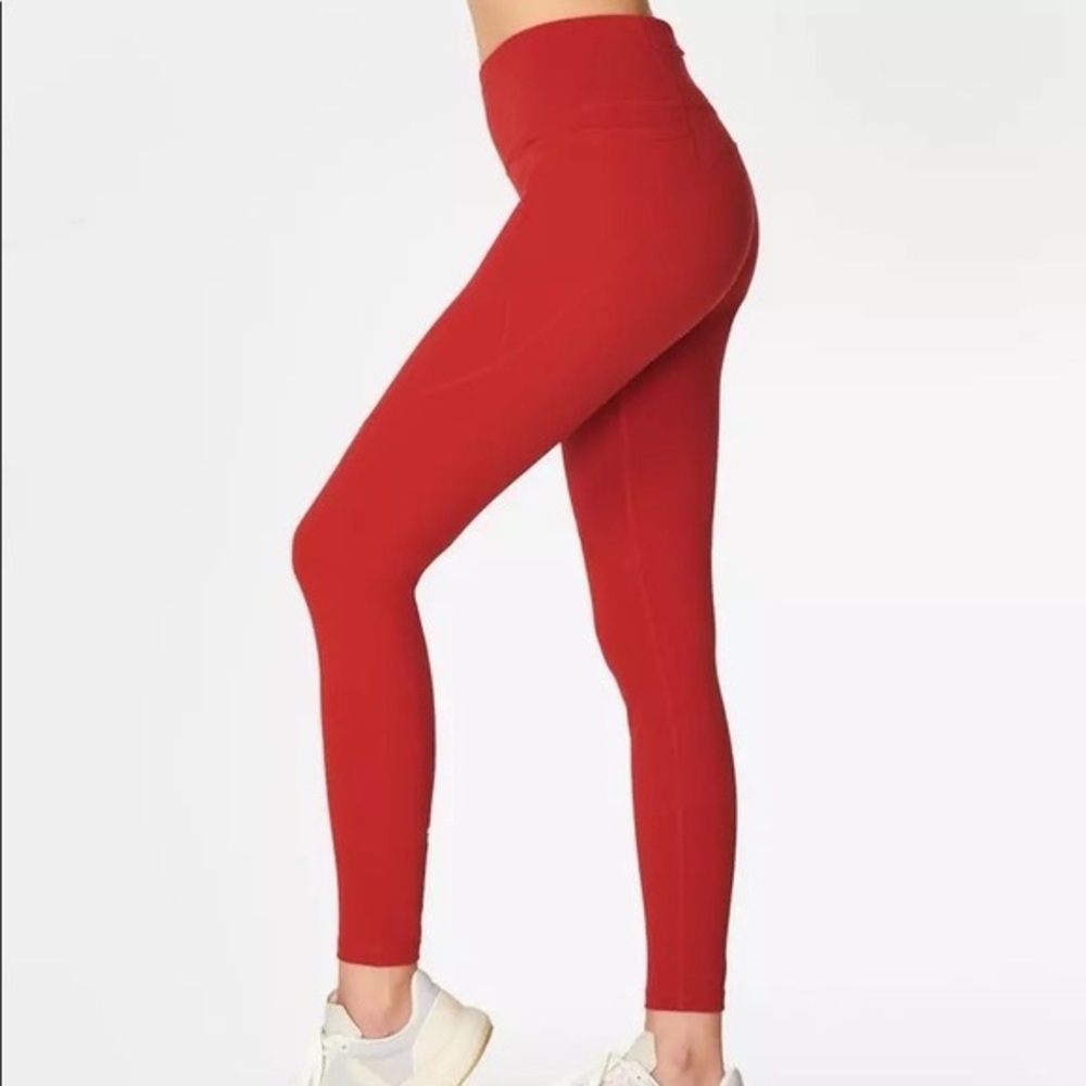 NWT Sweaty Betty Power Leggings XL Cardinal Red